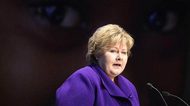 Erna Solberg, premier Norwegii