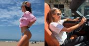 Przejażdżki Porsche, wygrzewanie się w bikini. Anna Lewandowska pokazała, jak spędza czas