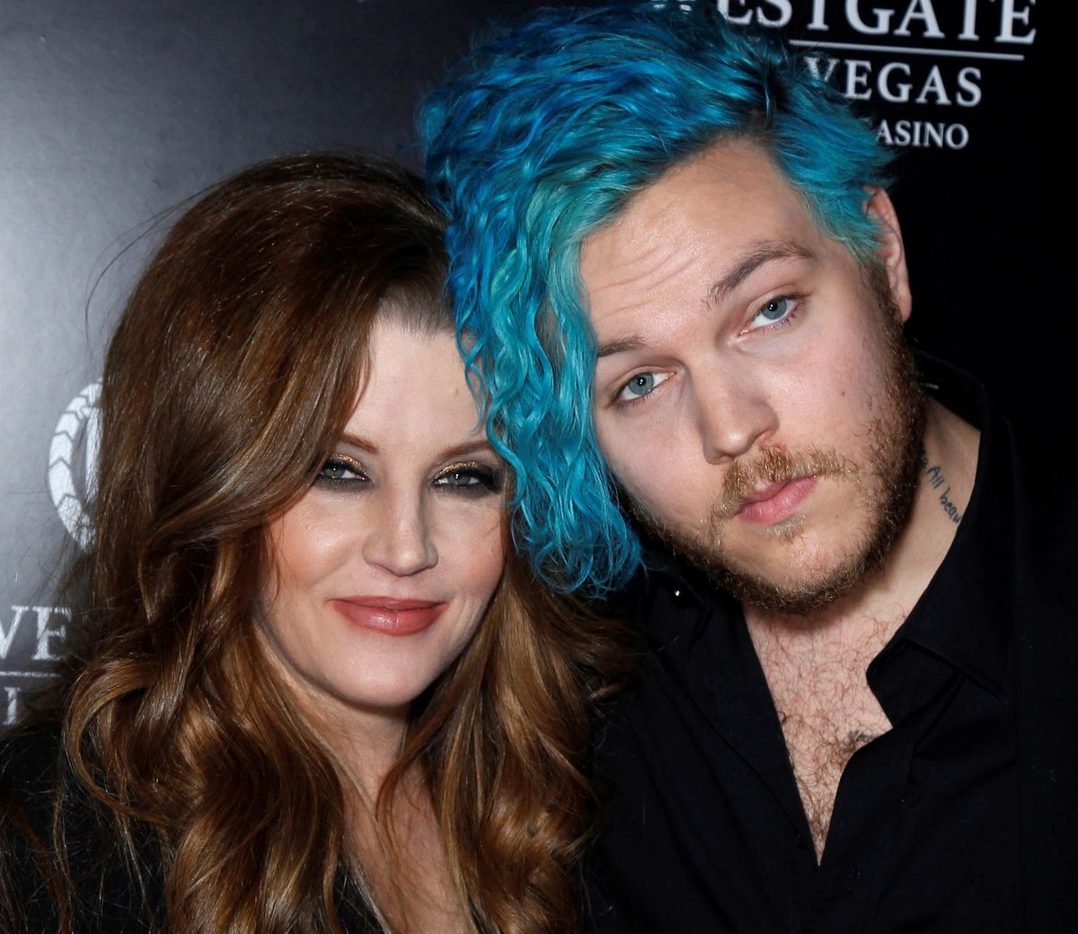 Lisa Marie Presley z synem Benjaminem Keoughem