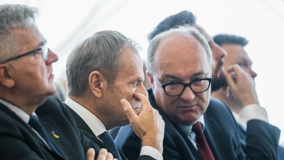 Donald Tusk i Włodzimierz Czarzasty