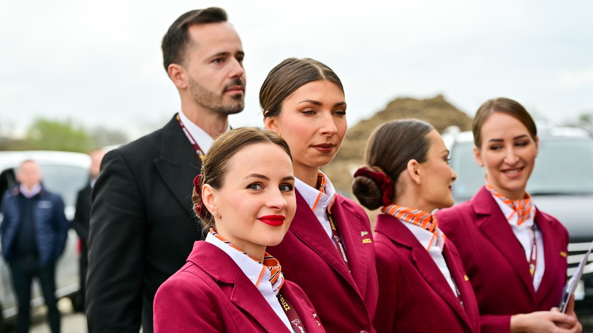 Kraków, 28.03.2024. Konferencja prasowa tow. rozpoczęciu budowy centrum symulatorowo-treningowego linii lotniczej Ryanair obok lotniska Kraków-Balice, 28 bm. (jm) PAP/Art Service