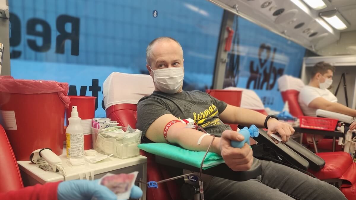 Darmowa choinka dla osób, które oddadzą krew