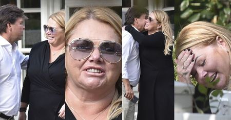 Wystrojona Kasia Niezgoda unika paparazzich w "restauracji gwiazd" (ZDJĘCIA)