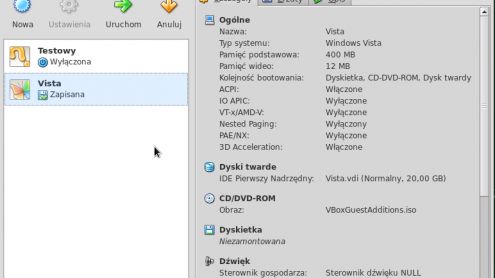 VirtualBox ze wsparciem dla Direct3D 1
