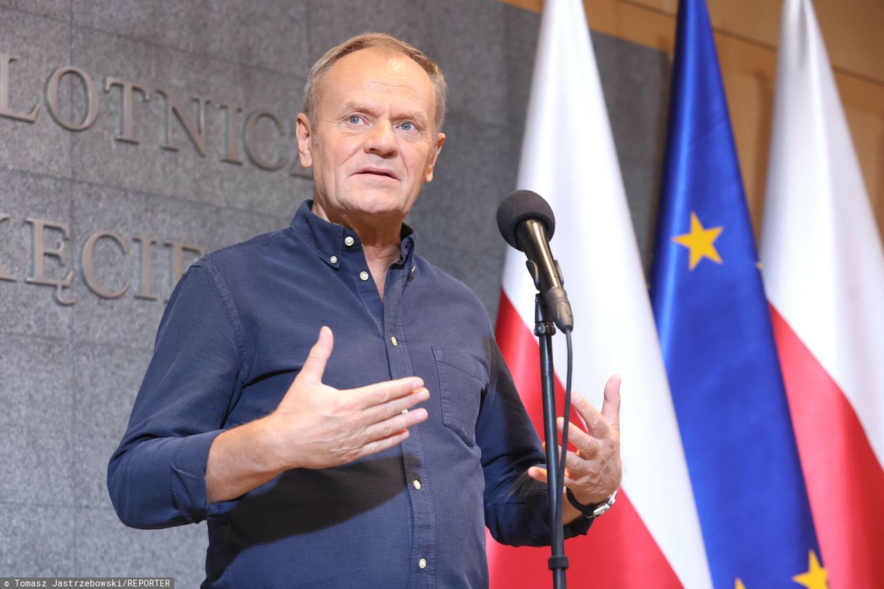 "Będziemy rozmawiać z bankami". Tusk poruszył problem kredytów powodzian