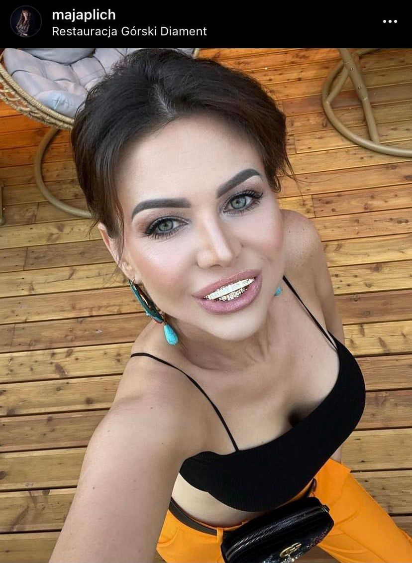 Maja Rutkowski zrobiła sobie ZŁOTE ZĘBY