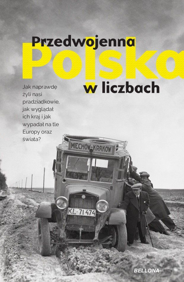 Okładka książki "Przedwojenna Polska w liczbach"