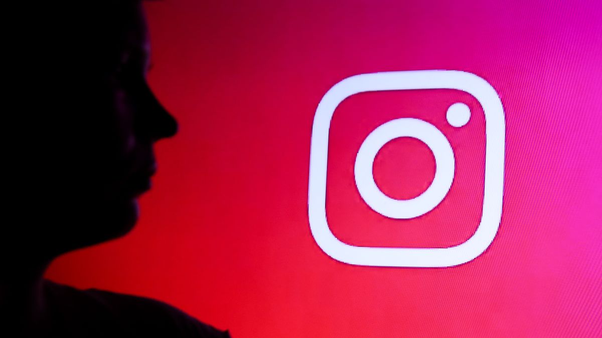 A person holds a phone displaying the Instagram logo in Knurow, Poland, on April 20, 2025. (Photo Illustration by Klaudia Radecka/NurPhoto via Getty Images)
