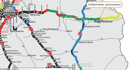 A2 do granicy państwa i poszerzenie pomiędzy Warszawą i Łodzią. Znamy daty