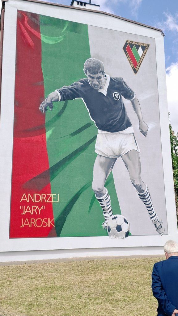 Mural Andrzeja Jarosika w Sosnowcu
