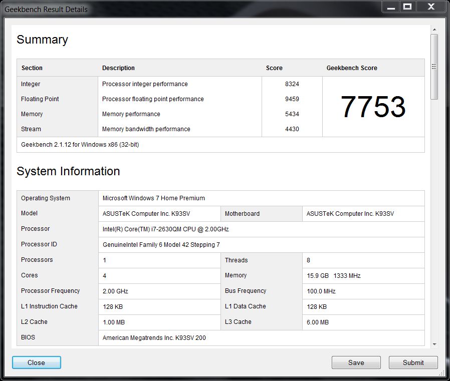 Asus K93SV - przenośny gigant [test cz. 2] 11