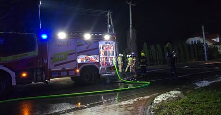 Rozszczelnienie gazociągu w Gąbinie!