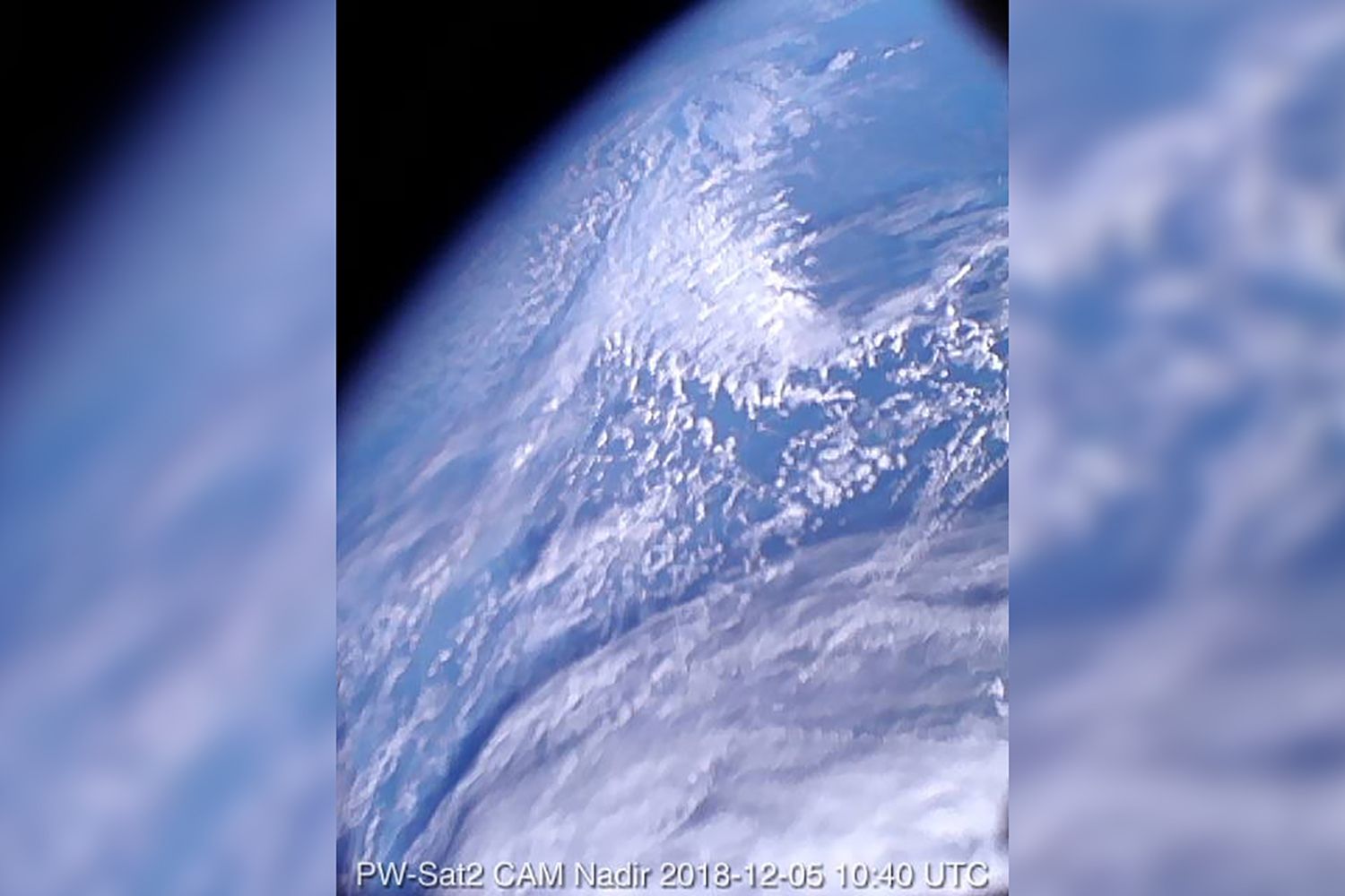 Satelita PW-Sat2 zarejestrował pierwsze polskie zdjęcie satelitarne Ziemi w historii 1