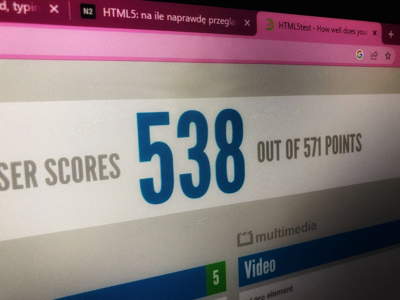 HTML5 Test