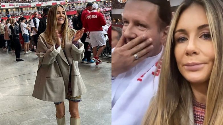 Internauci MIAŻDŻĄ stadionową stylizację Małgorzaty Rozenek