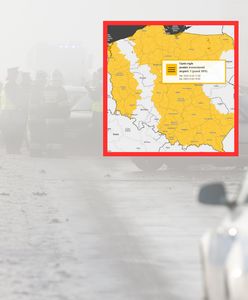 Paraliż na drogach, problemy z lotami. Alerty dla 16 województw