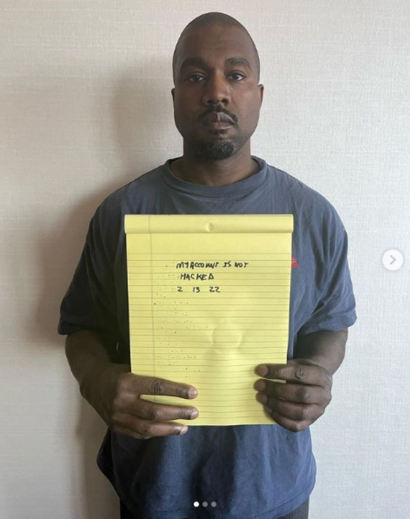 Kanye West zapewnia, że jego konto na Instagramie nie zostało zhakowane