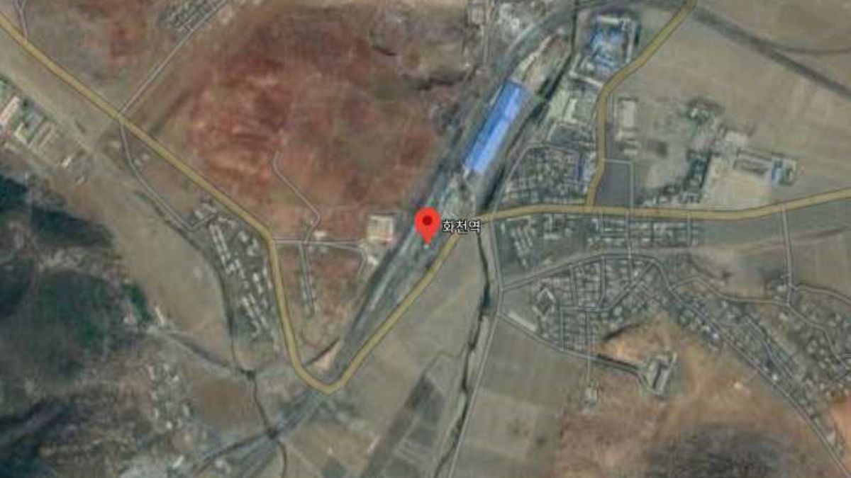 Lokalizacja nowego obozu dla więźniów z Korei Północnej