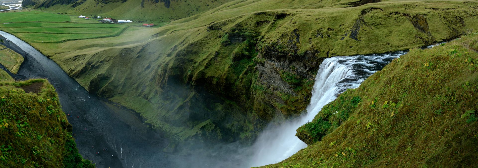 Wodospad Skógafoss