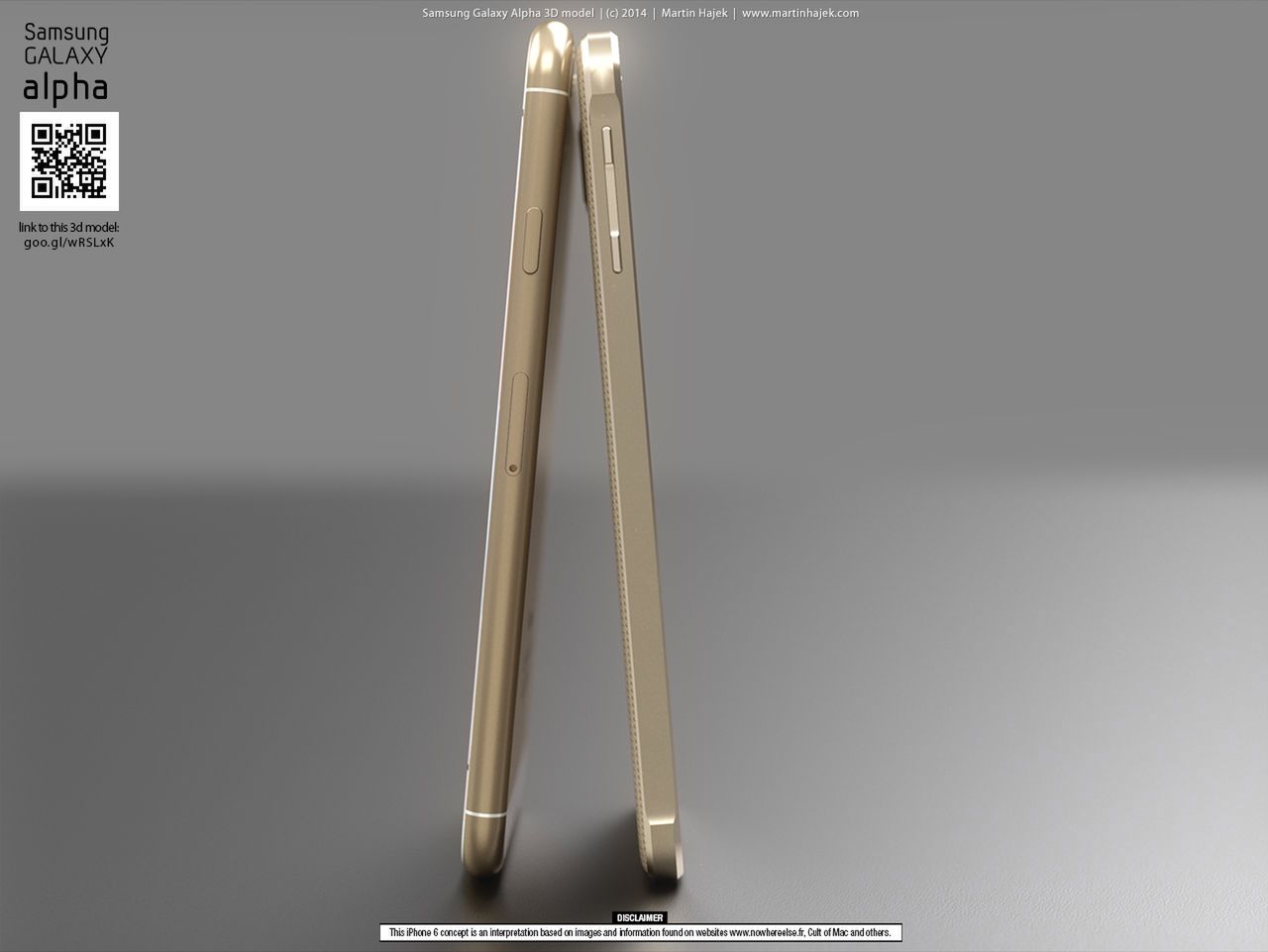 Galaxy Alpha i iPhone 6 - porównanie wyglądu 11