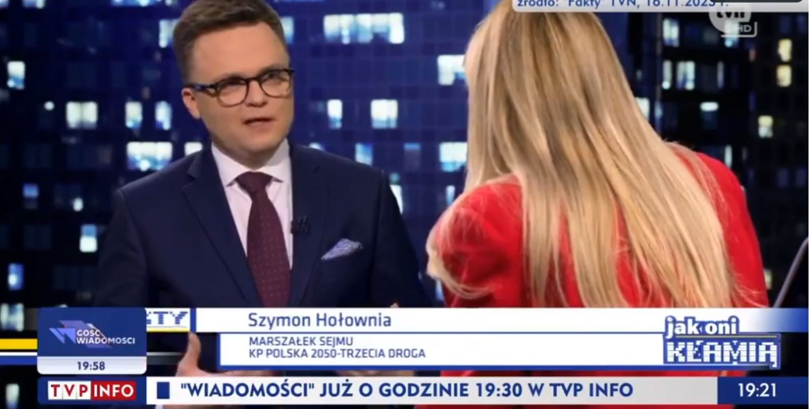 Absurdalny materiał w TVP. Co mają wspólnego Szymon Hołownia i sowa?