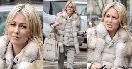 Magdalena Ogórek w ulubionej futrzanej kamizelce (ZDJĘCIA)