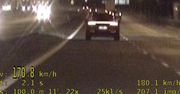 Kierowca porsche jechał 170 km/h