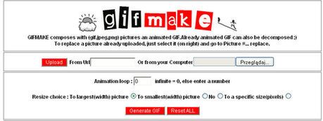 Gifmake.com, zrób sobie animowanego GIFa