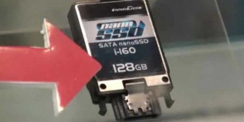 Bardzo mały dysk SSD - 128GB SATA nanoSSD