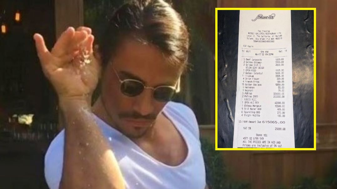 Znany rzeźnik pokazał rachunek ze swojej restauracji 