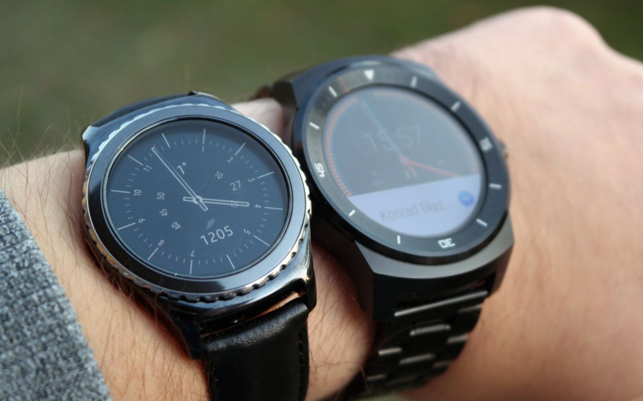 Samsung Gear S2 classic i LG G Watch R
