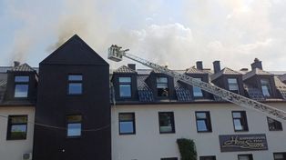 Starachowice: Płonie hotel Senator. Ewakuowano około 180 gości