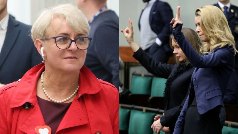 Posłanka PO kąśliwie o żonach Wąsika i Kamińskiego: "Mam nadzieję, że jest im ciepło"