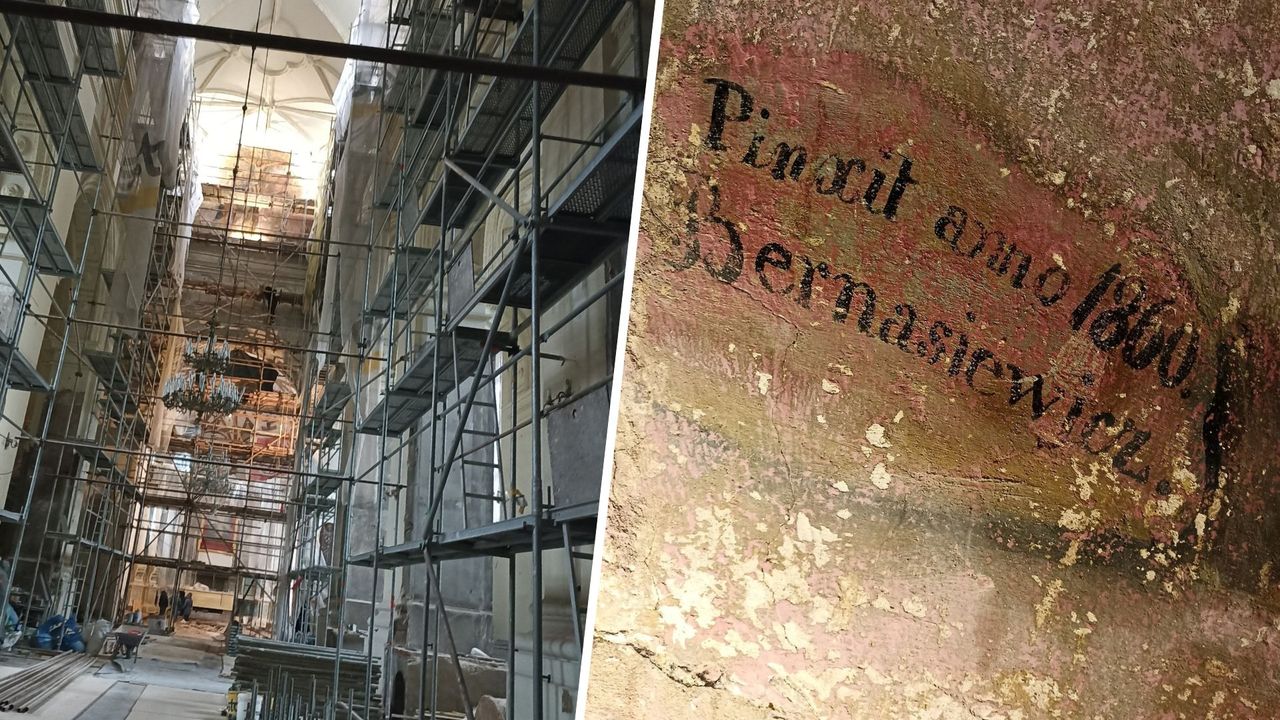 Poruszenie w Lublinie. Wyjątkowe odkrycie w trakcie remontu kościoła