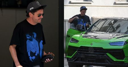 Kuba Wojewódzki w koszulce za 2 tysiące złotych przyjechał na Powiśle swoim Lamborghini wartym 2 miliony złotych (ZDJĘCIA)