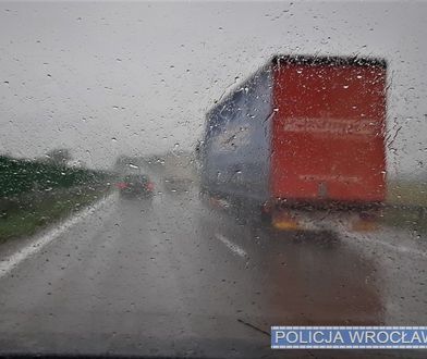 Wrocław. Wypadek na autostradzie A4. Utrudnienia na trasie z Legnicy