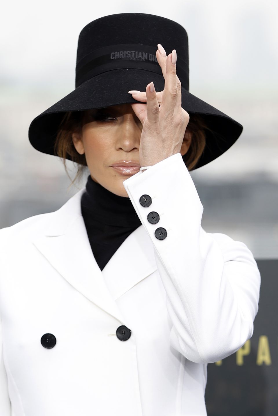 Jennifer Lopez na sesji zdjęciowej filmu "Unstoppable"