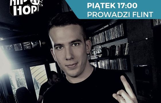 „Dycha sztosów” w Hip Hop TV. Program prowadzi Jakub „Flint” Nowak