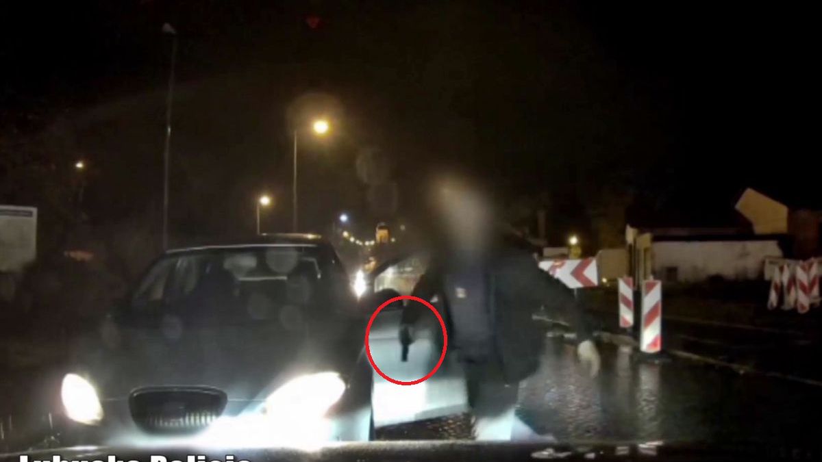 Mężczyzna groził przedmiotem przypominającym broń