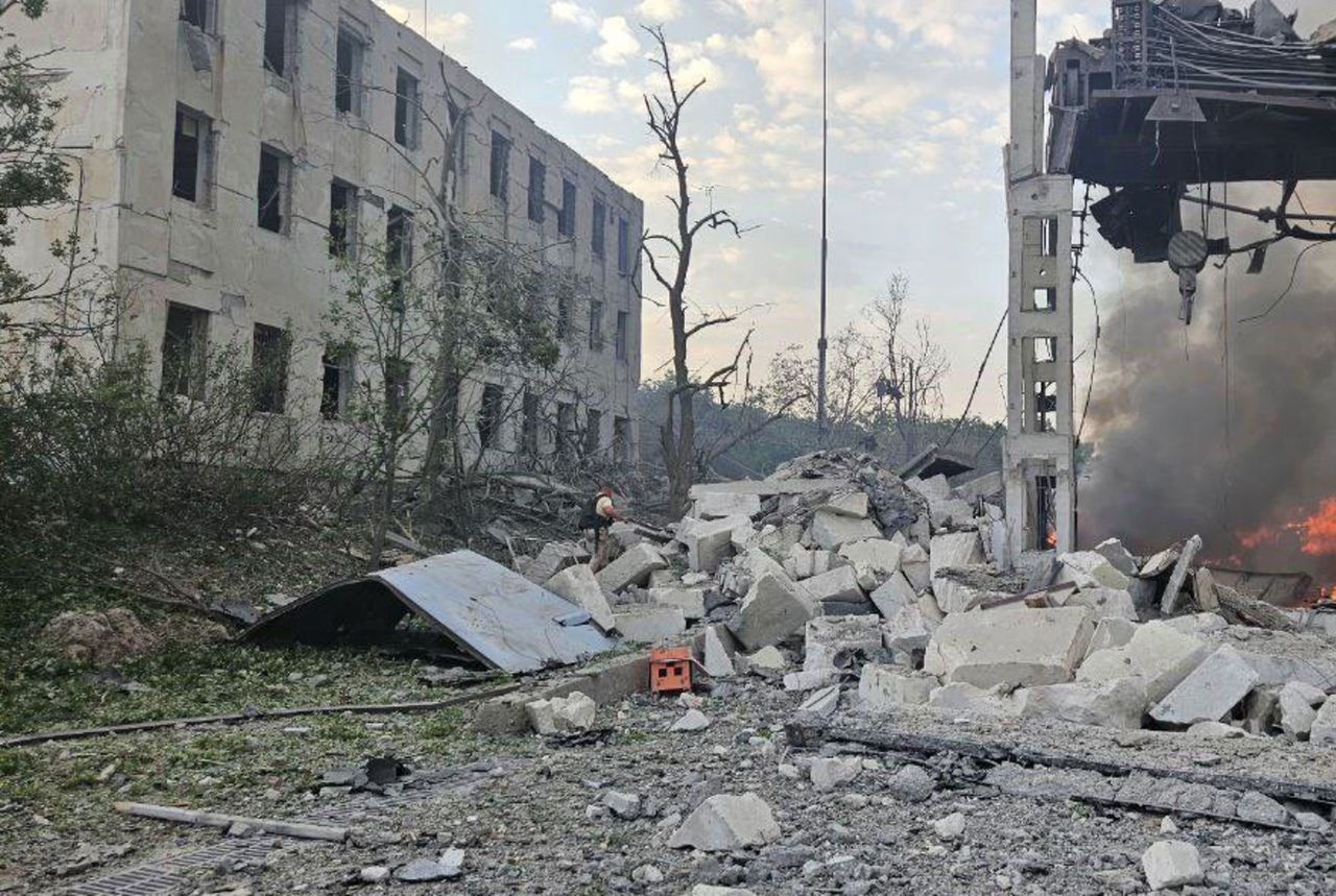 A warehouse in Crimea with Shahed-136 drones belonging to Russians was destroyed