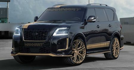 Nissan Patrol Nismo trafił na warsztat Manharta. Zyskał więcej blichtru i doładowanie
