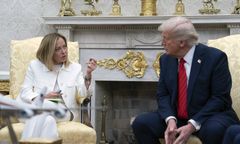 Ostra odpowiedź z Włoch. Poszło o słowa Trumpa dotyczące Meloni