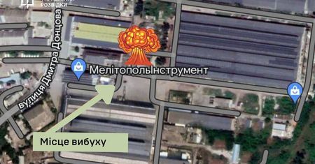 "Akcja zemsty" na sztab okupantów w Melitopolu. "Wybuchł popłoch"