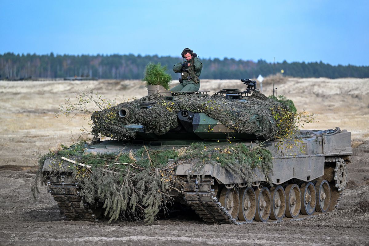 Czołgi Leopard dla Ukrainy. Habeck otwarty na plan Polski
