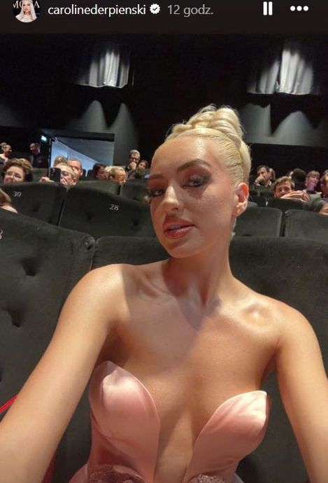 Caroline Derpienski w Cannes