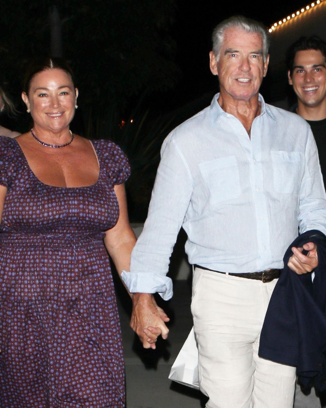 Pierce Brosnan z żoną