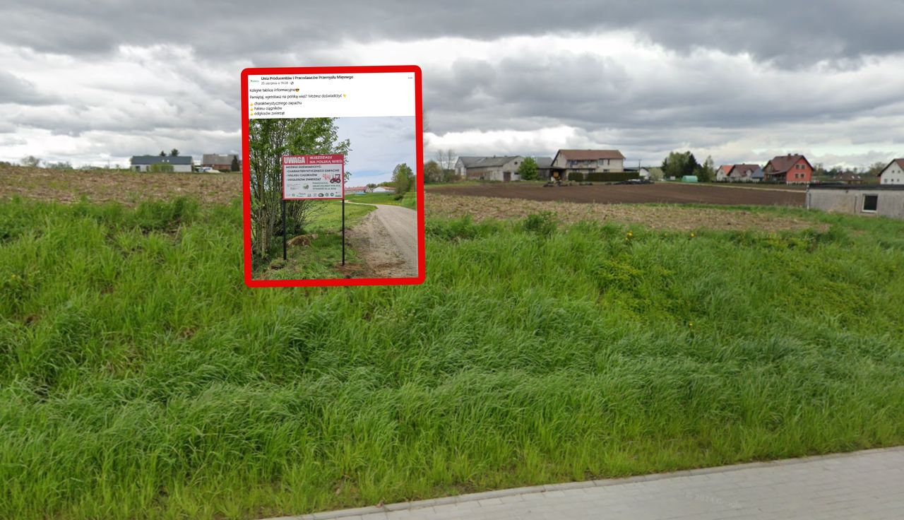 Rolnicy już nie wytrzymują. Stanęły tabliczki. "Uwaga"