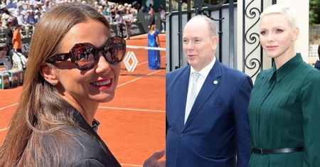"Reporterka bez granic" Kinga Rusin podgląda księcia i księżną Monako w Monte Carlo i nadaje na żywo: "Nie taki częsty widok..." (FOTO)