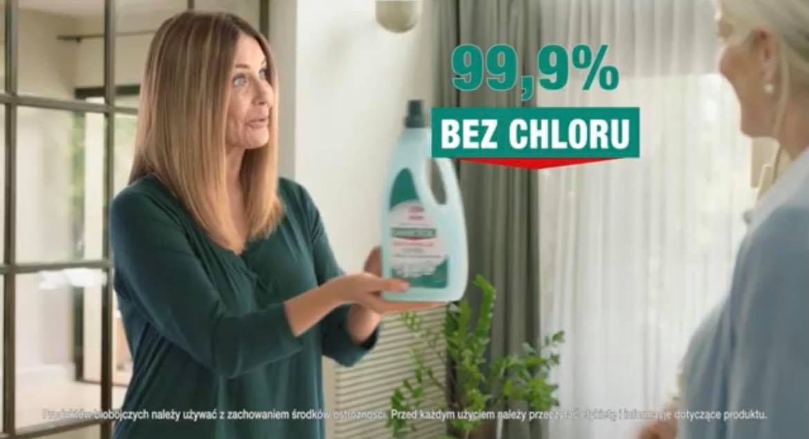 Małgorzata Rozenek wystąpiła w reklamie płynu do mycia podłóg