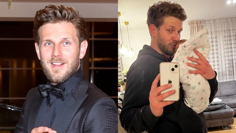 Antek Królikowski pochwalił się wózkiem syna